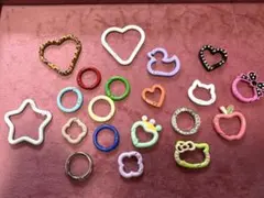 キーホルダー カラビナリング 20個セット⑪