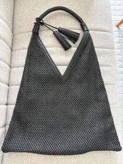 メッシュショルダーバッグ ブラックのサムネイル