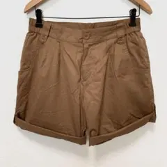 未使用✨ショートパンツ　ハーフパンツ　膝上丈　カジュアル　無地　秋　冬　春