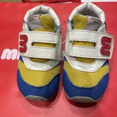 ミキハウス スニーカー マルチカラー　15.5センチ