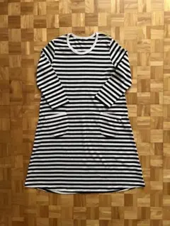 marimekko Tasaraita/Jarilla ブラック×ホワイト