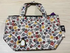 Pingu 40th リバティプリント／ミニトートバッグ