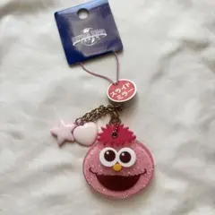 モッピー　ストラップ　スライドミラー　USJ限定　セサミストリート