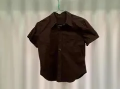 DO FAMILY COMPANY LIMITED 半袖シャツ ダークブラウンのサムネイル