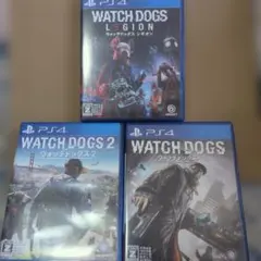 サービス品♪ 3点セット PS4 ウォッチドッグス コンプセット