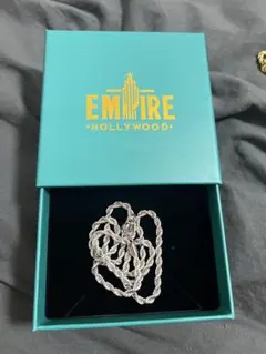 人気！EMPIRE HOLLYWOOD チェーンネックレス シルバー