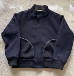 WHIMSY DOUBLE POUCH TANKERS JACKET NAVY