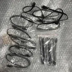 未使用 9本 ＆ 中古 3本 保証なし SATAケーブル マザーボード付属品等