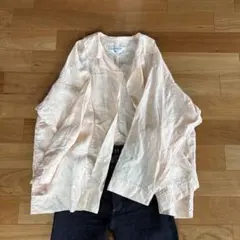 V'erit'ecoeur 天然染めボタンレスジャケットのサムネイル