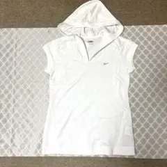NIKE FIT スポーツウェア　袖なしパーカー　ホワイト　Lサイズ ナイキのサムネイル