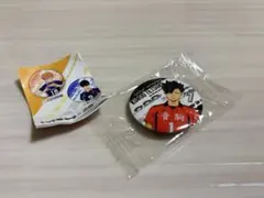 ハイキュー‼︎くら寿司コラボ　びっくらポン　黒尾鉄朗　缶バッチ