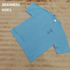 BEAUMERE Tシャツ ブルー Lサイズのサムネイル
