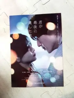 君が最後に遺した旅 映画チラシ