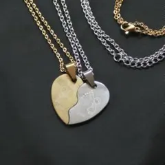 ペアネックレス レディース メンズ カップル ペンダント セット 贈り物 お揃い