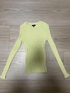 ＊11/17まで＊Massimo Dutti 長袖リブカットソー