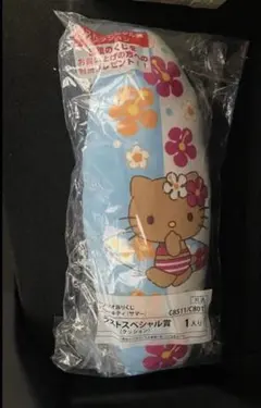 サンリオ キティ ラストワン 新品 日焼け ガングロ クッション