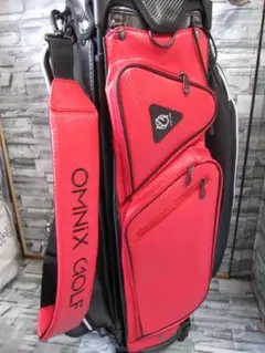 新品未使用 OMNIX GOLF 赤 キャディバッグ 2026年最新】omnixの人気アイテム - メルカリ