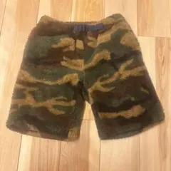 PONY GO ROUND 迷彩柄 フリース半ズボン