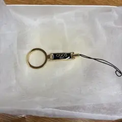COCO Milano ゴールド キーホルダー