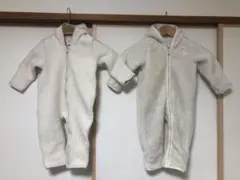 Baby GAP ／ ボア&フリース カバーオール ／ 70cm 2点セット