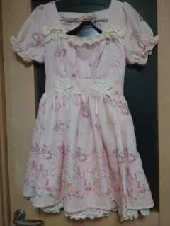 Angelic Pretty 2015 福袋 サロペット ジャンスカ ピンク - メルカリ