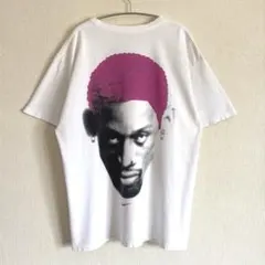 ナイキ　半袖カットソー　ロッドマン　90sビンテージ　Lサイズ　着用感XL相当