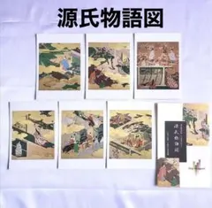 ポストカード　源氏物語図　土佐光吉筆　京都国立博物館蔵　6枚セット　絵葉書