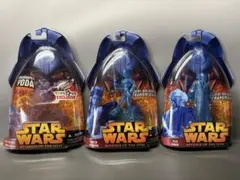 ハズブロ スターウォーズ ホログラム ベーシックフィギュア3種セット未開封新品のサムネイル