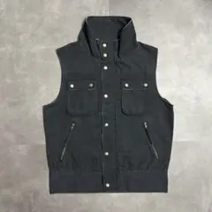 00s〜 古着 WOOL RICH ウールリッチ ジップアップ コットンベストのサムネイル