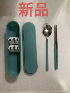新品！！韓国製ステンレススプーンと箸セット