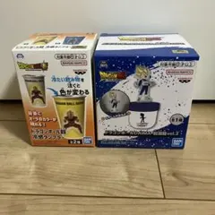 ドラゴンボール 冷感タンブラー 加湿器 2点セット　孫悟空、ベジータ