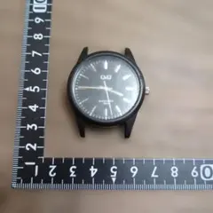 風防難あり Q＆Q 腕時計文字盤