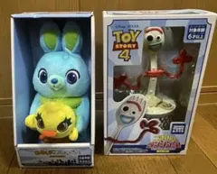 トイ・ストーリー4 フォーキー　ダッキー&バニー　2種セット