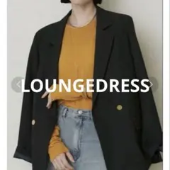 新品　タグ付【LOUNGEDRESS 】シアーフライスロンT 長袖　カットソーのサムネイル