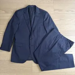 未使用 デサント セットアップ スーツ ビジネス ネイビー XL 大きいサイズ 未使用 デサント セットアップ スーツ ビジネス ネイビー XL 大きい