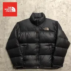 700フィル　ザノースフェイス　ダウンジャケット　ブラック　US L ヌプシ