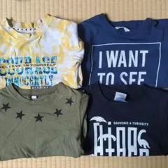 半袖Tシャツ4枚セット【110・男の子】