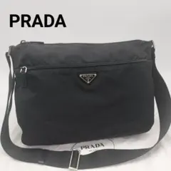 極美品✨プラダ　ショルダーバッグ　ブラック　黒