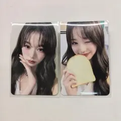 ive ウォニョン switch withmuu ラキドロ トレカ