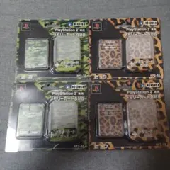 PS2 メモリーカード 8MB 迷彩 ヒョウ柄