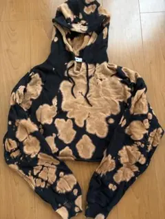 WEGO タイダイ染め クロップドパーカー