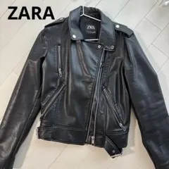 ZARA ブラック ライダースジャケット M