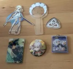 【匿名配送】 原神 主人公 放浪者 楓原万葉 パイモン アクスタ 缶バッジ