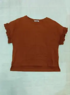 FREES MART フリル　Tシャツ　ブラウンのサムネイル