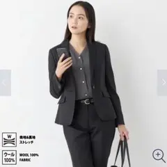 オリヒカ リュクス ORIHICA LUXE　リクルートスーツ　上下セット　黒のサムネイル