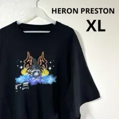 HERON PRESTON ヘロンプレストン　Tシャツ　ロゴ　プリント　XLのサムネイル