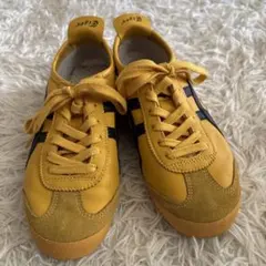 Onitsuka tiger MEXICO66 イエロー 23.0cmスニーカー