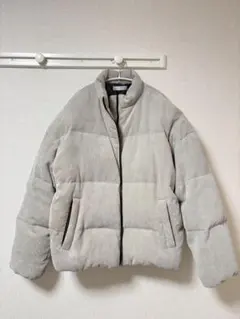 【sense of place】グリーンダウンコーデュロイジャケット