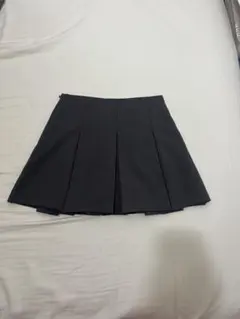 y2k GUプリーツミニスカート　グレーのサムネイル
