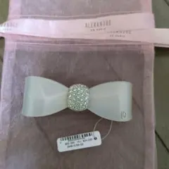 新品アレクサンドルドゥパリ キティちゃんリボンバレッタ